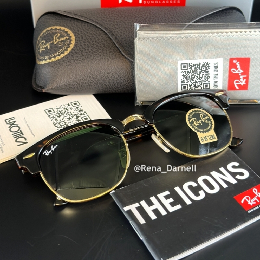 RayBan Clubmaster RB3016 New